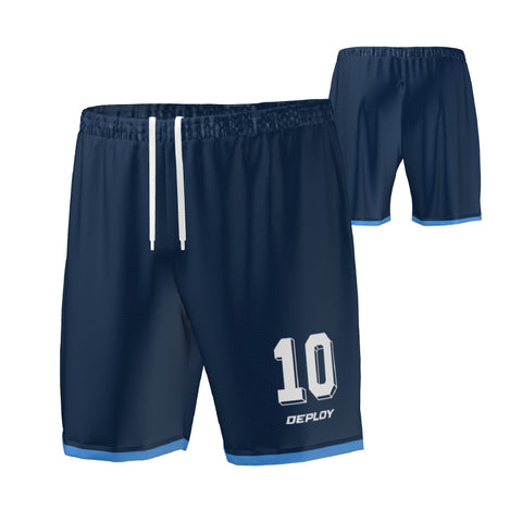 FOOTBALL SHORTS -  NAVY 3