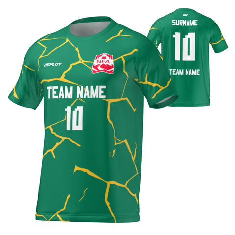 Nepean FA - Flight Jersey Cracks - Green