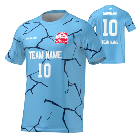Nepean FA - Flight Jersey Cracks - Sky Blue