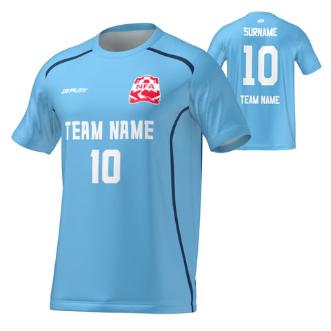 Nepean FA - Flight Jersey Lines - Sky Blue