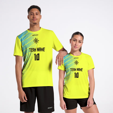 Flight Jersey Gradient - Neon Yellow