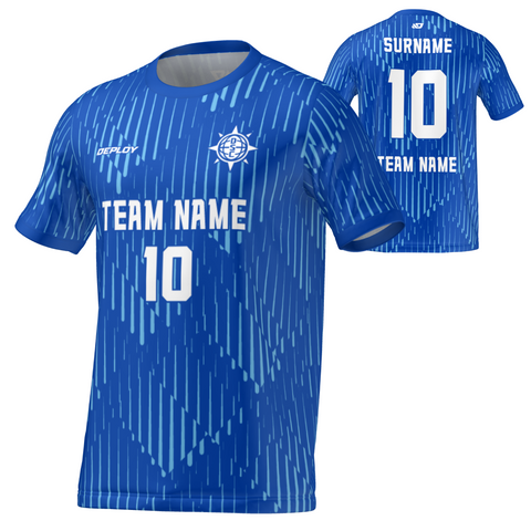 Flight Jersey Faded - Royal Blue