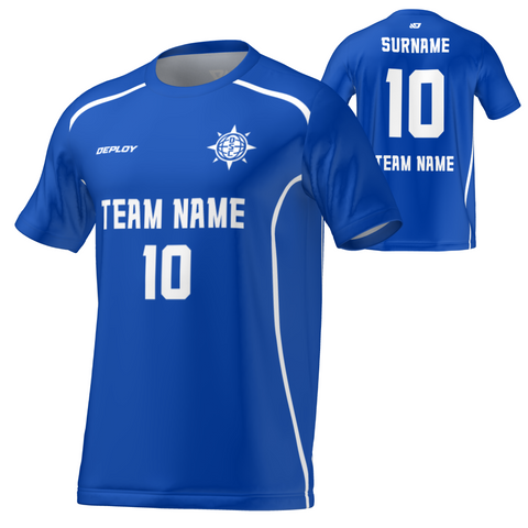Flight Jersey Lines - Royal Blue