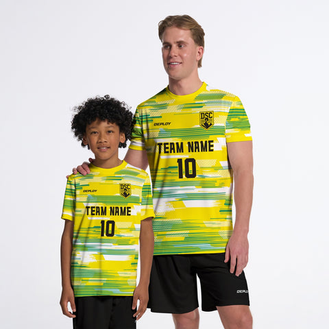 Flight Jersey Glitch - Yellow