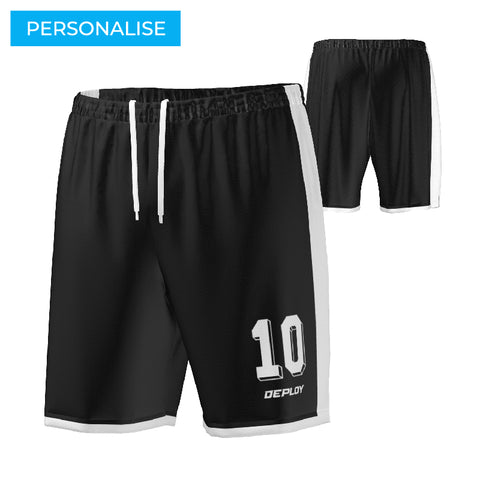 STRIDE SHORTS 4 - BLACK