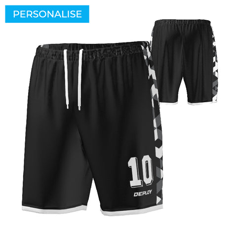 STRIDE SHORTS 6 - BLACK