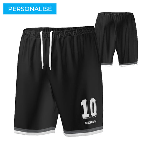 STRIDE SHORTS 8 - BLACK