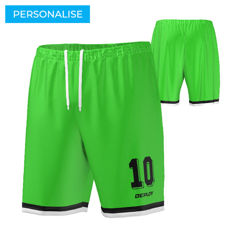 STRIDE SHORTS 8 - GREEN