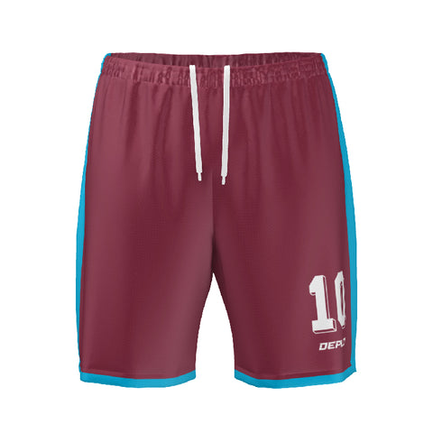 STRIDE SHORTS 4 - MAROON