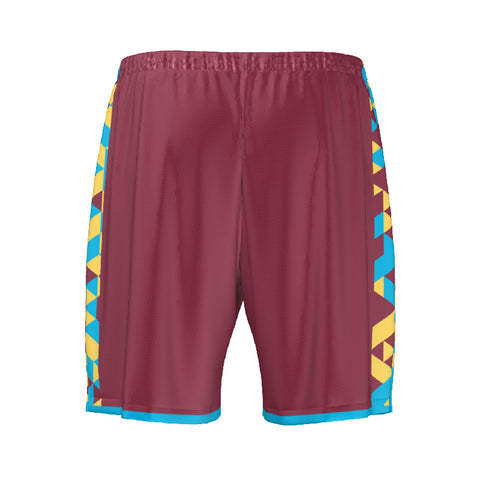 STRIDE SHORTS 6 - MAROON