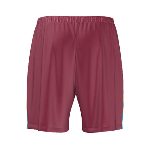 STRIDE SHORTS 7 - MAROON