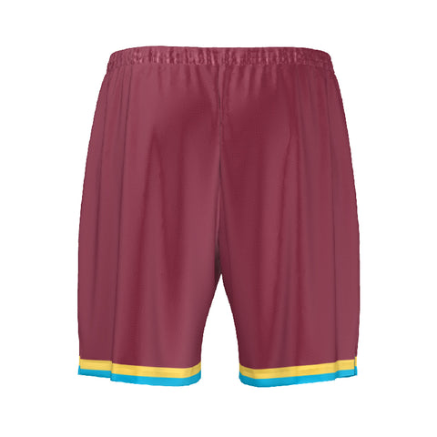 STRIDE SHORTS 8 - MAROON