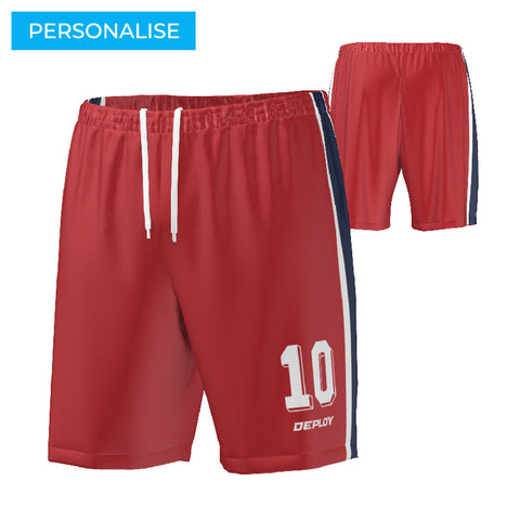 STRIDE SHORTS 5 - RED