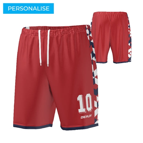 STRIDE SHORTS 6 - RED