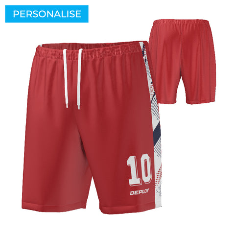 STRIDE SHORTS 10 - RED
