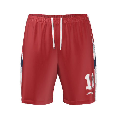 STRIDE SHORTS 10 - RED