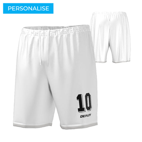 STRIDE SHORTS 3 - WHITE