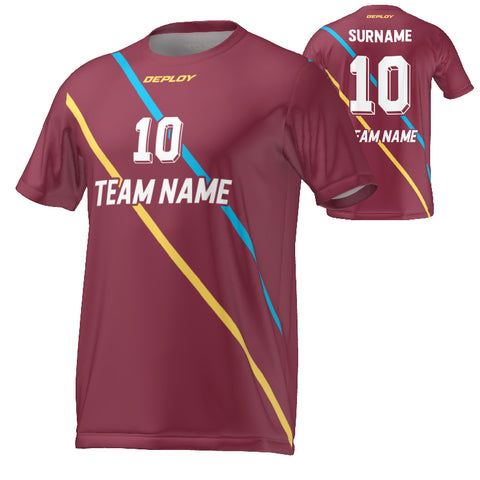FLIGHT JERSEY 30 - MAROON