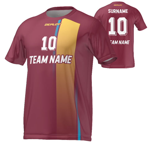 FLIGHT JERSEY 45 - MAROON