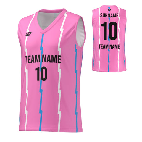Basketball Jersey Lighting Strips - Pink