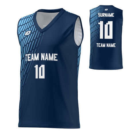 Basketball Jersey Gradient - Navy