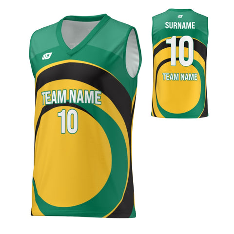 Basketball Jersey Swell - Green