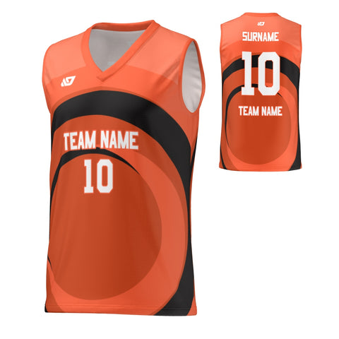Basketball Jersey Swell - Orange