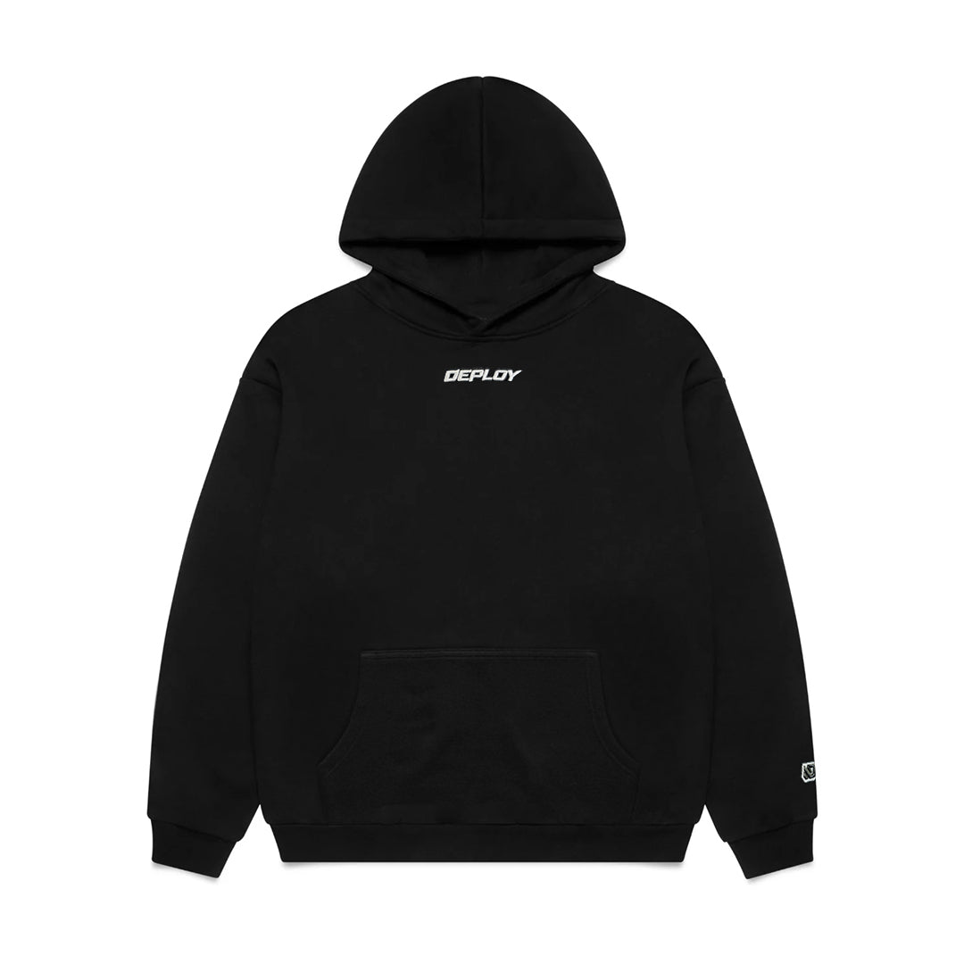 Deploy Edge Black Hoodie
