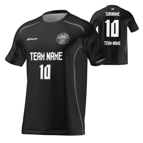 Flight Jersey Lines - Black
