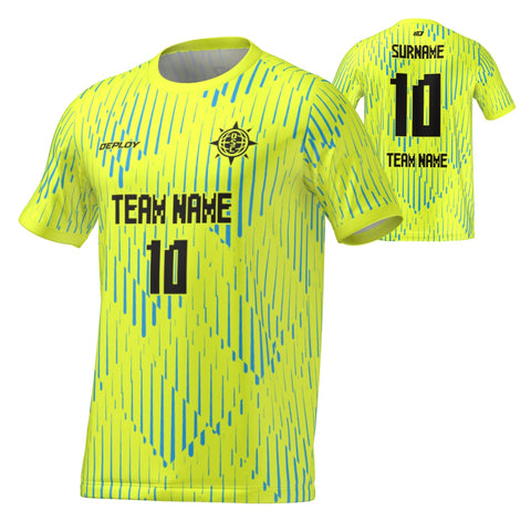 Flight Jersey Faded - Neon Yellow