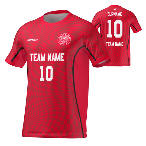 Flight Jersey Warped - Red