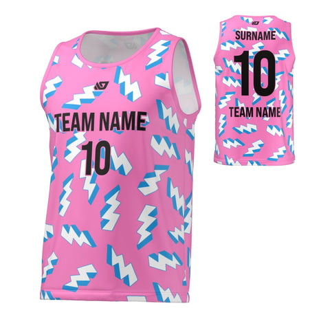 Flight Singlet 3d Lightning - Pink
