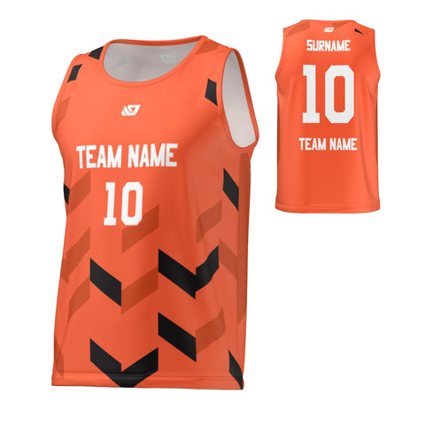 Flight Singlet Arrows - Orange