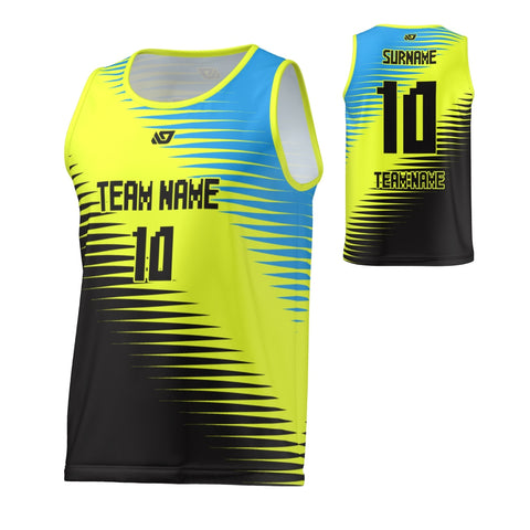 Flight Singlet Comb - Neon Yellow