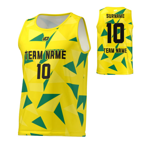 Flight Singlet Fragments - Yellow