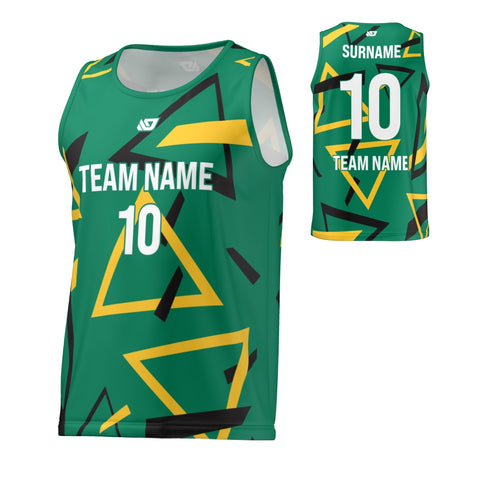 Flight Singlet Triangle - Green