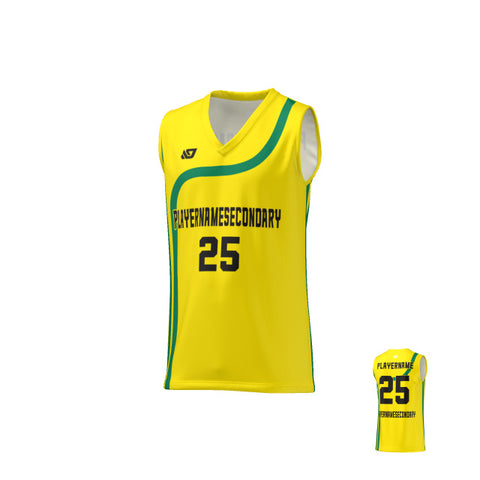 Basketball Jersey Pipes - Yellow