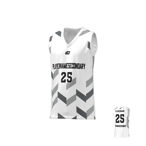 Basketball Jersey Arrows - White