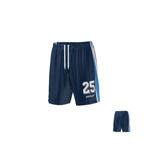 FOOTBALL SHORTS -  NAVY 5