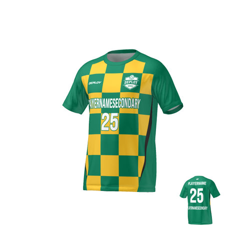 Flight Jersey Checkers - Green