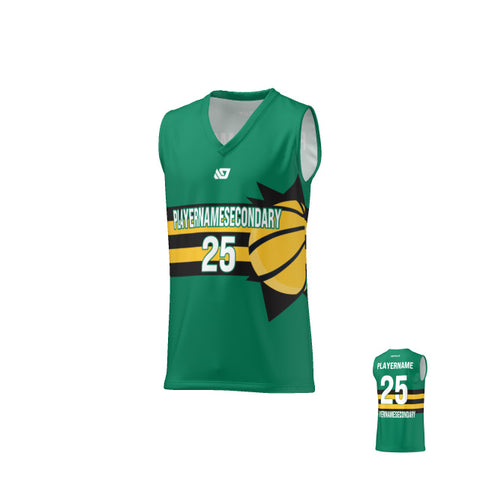 Basketball Jersey Sun - Green