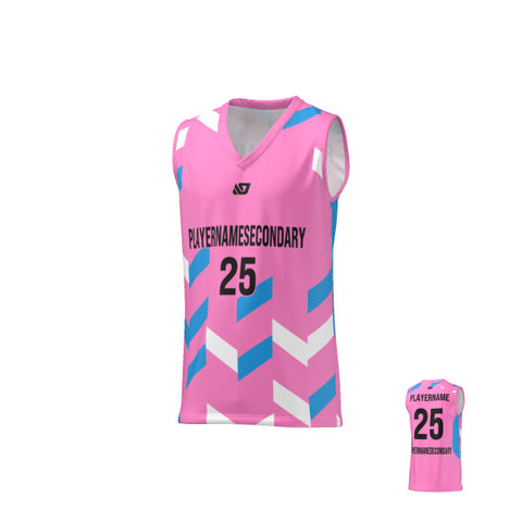 Basketball Jersey Arrows - Pink