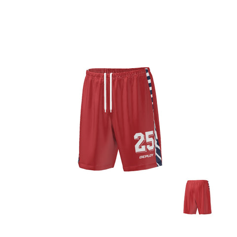STRIDE SHORTS 7 - RED
