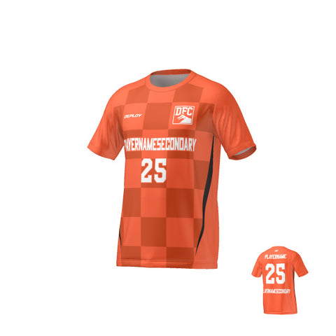 Flight Jersey Checkers - Orange