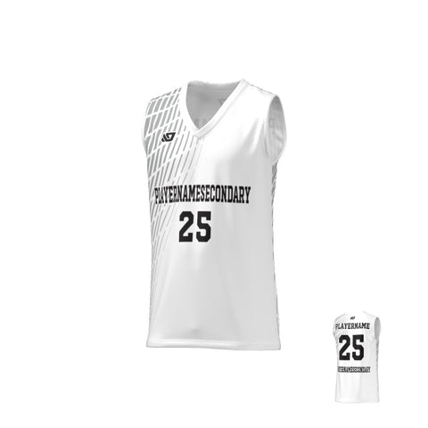 Basketball Jersey Gradient - White