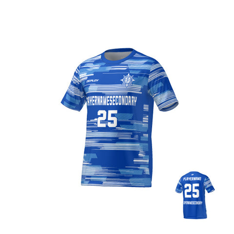 Flight Jersey Glitch - Royal Blue