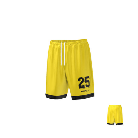 STRIDE SHORTS 8 - YELLOW