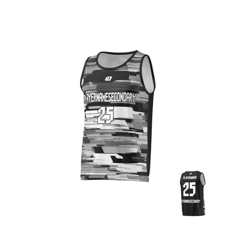 Flight Singlet Glitch - Black