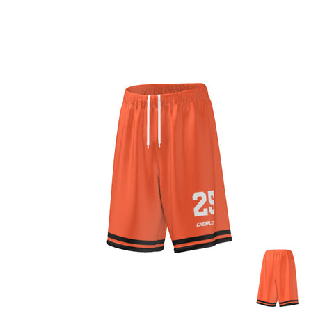 Basketball Shorts Hoops - Orange