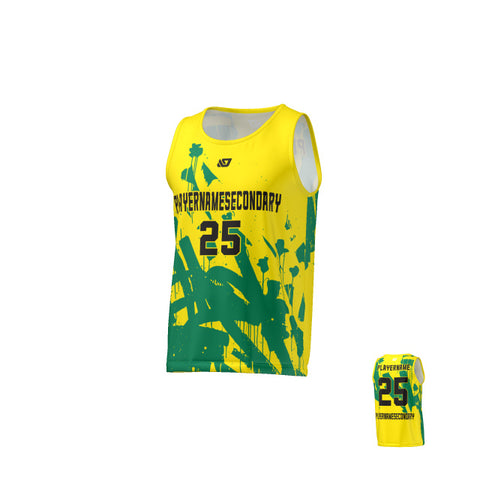 Flight Singlet Graffiti - Yellow